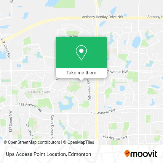 Ups Access Point Location plan