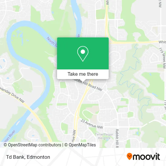 Td Bank map