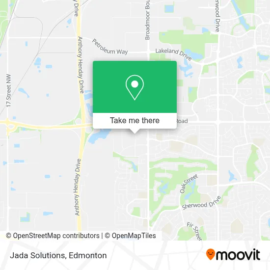 Jada Solutions map