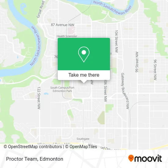 Proctor Team map