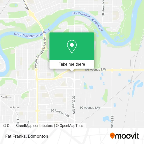 Fat Franks map