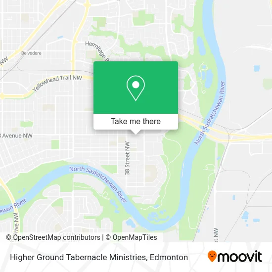 Higher Ground Tabernacle Ministries map