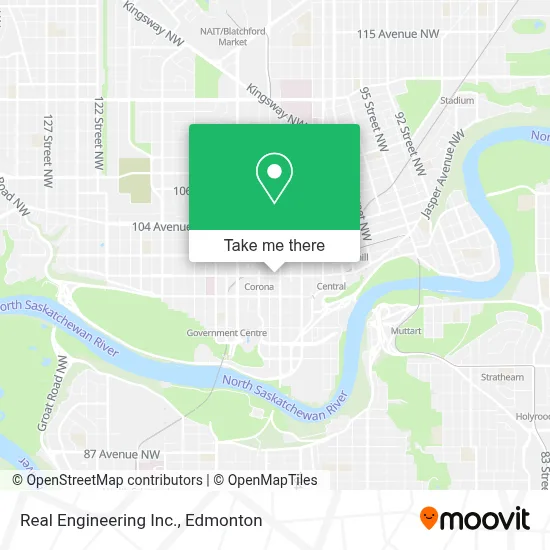 Real Engineering Inc. map