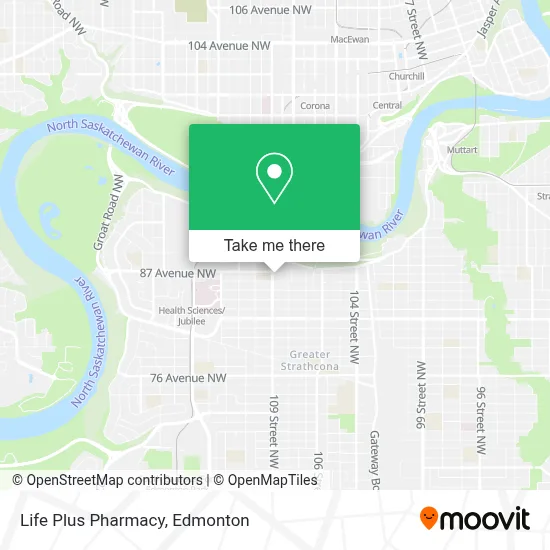 Life Plus Pharmacy map
