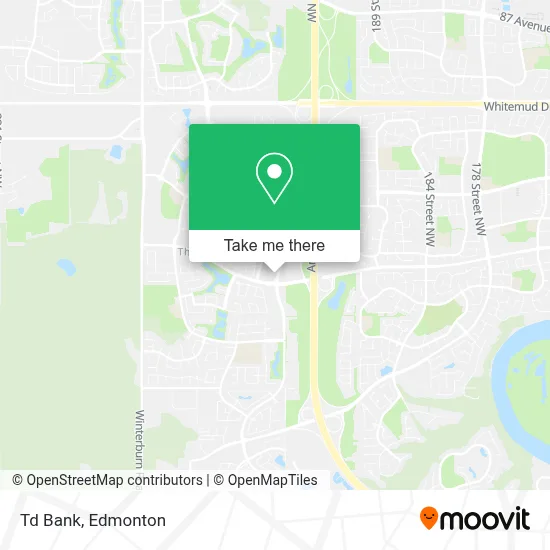 Td Bank map