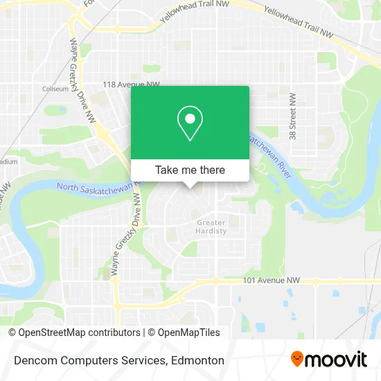 Dencom Computers Services map