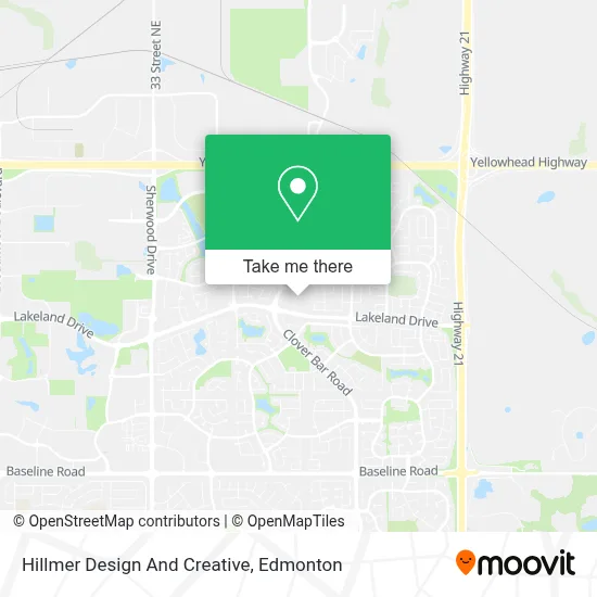 Hillmer Design And Creative map