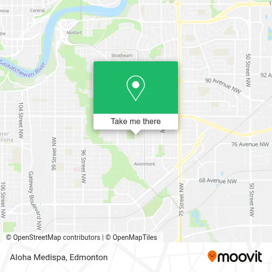 Aloha Medispa map