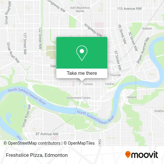 Freshslice Pizza map