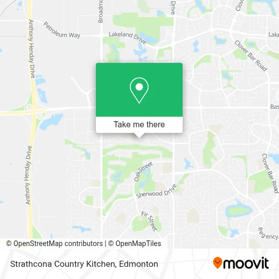 Strathcona Country Kitchen map