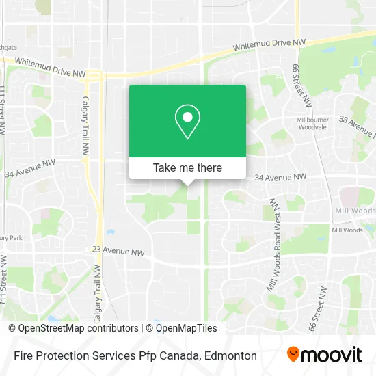 Fire Protection Services Pfp Canada map