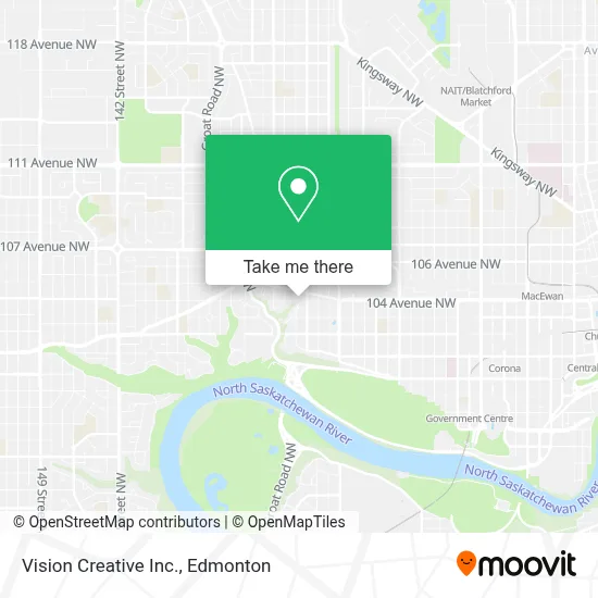 Vision Creative Inc. map