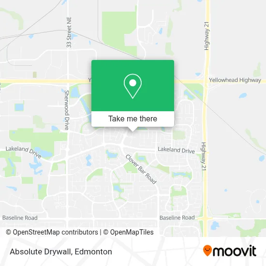 Absolute Drywall map