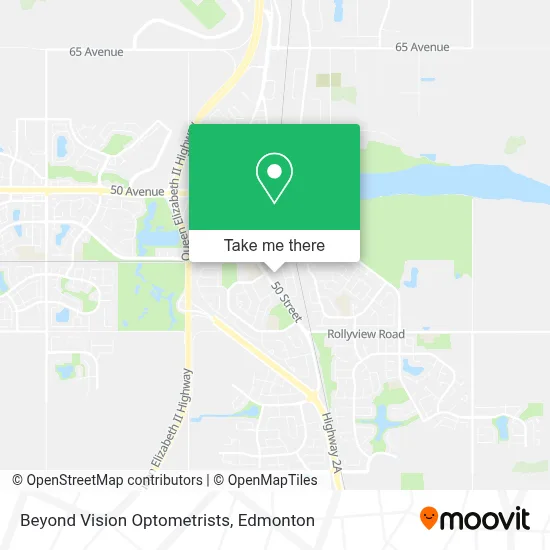 Beyond Vision Optometrists map