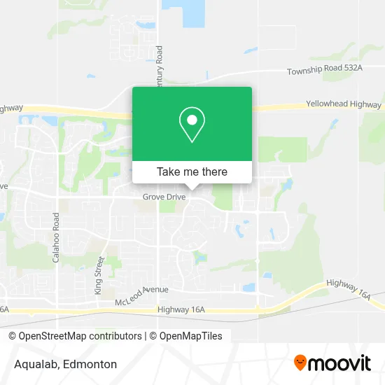 Aqualab map