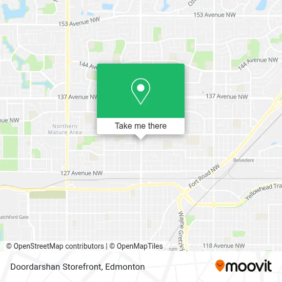 Doordarshan Storefront map