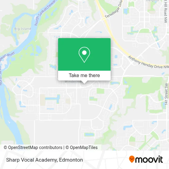 Sharp Vocal Academy map