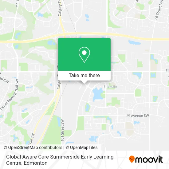 Global Aware Care Summerside Early Learning Centre map
