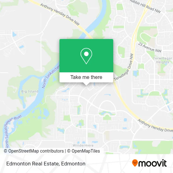Edmonton Real Estate map