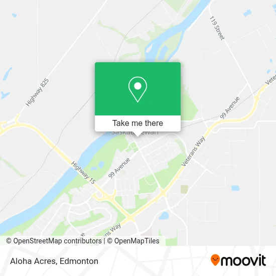 Aloha Acres map