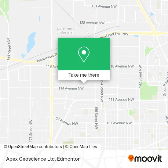 Apex Geoscience Ltd map