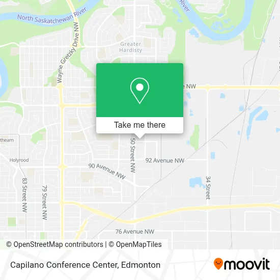 Capilano Conference Center map