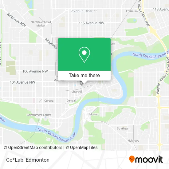 Co*Lab map