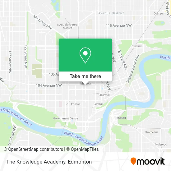 The Knowledge Academy map