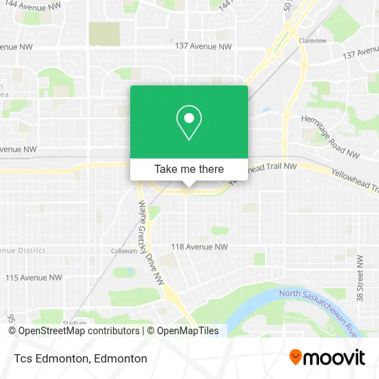 Tcs Edmonton map
