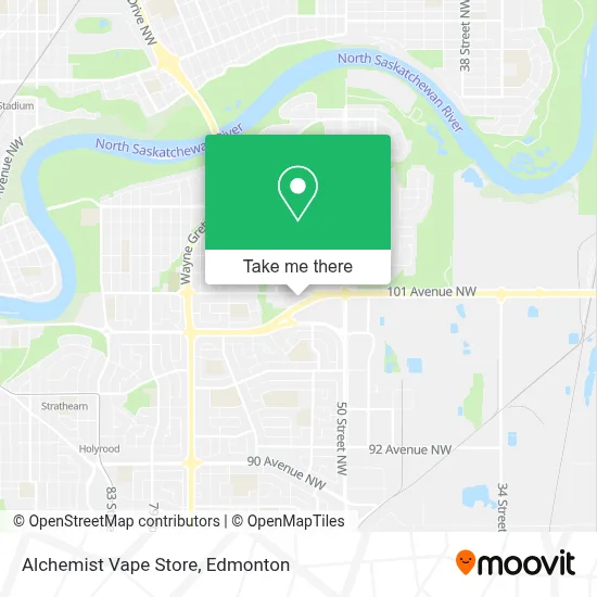 Alchemist Vape Store map