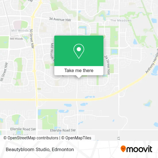 Beautybloom Studio map