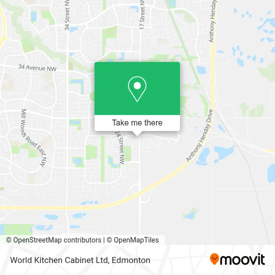World Kitchen Cabinet Ltd map