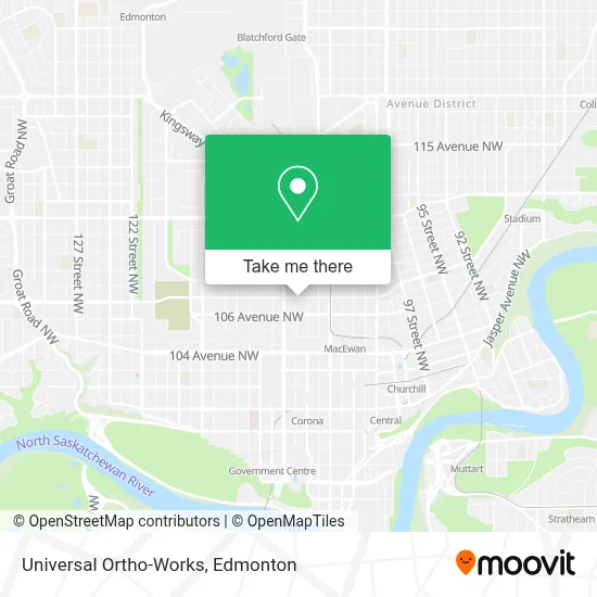 Universal Ortho-Works map