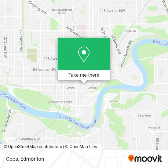 Coos map