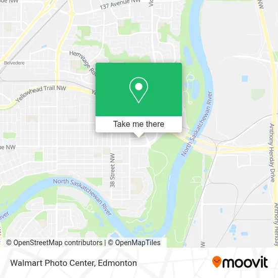 Walmart Photo Center map