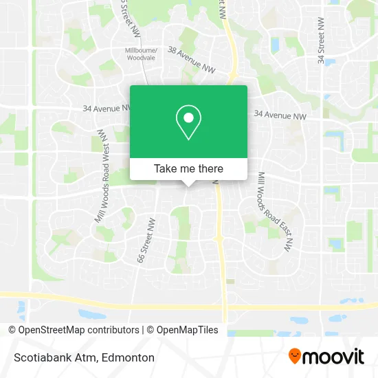 Scotiabank Atm map