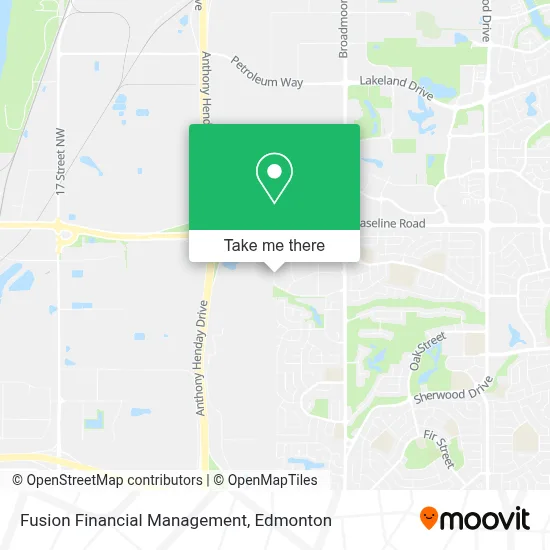 Fusion Financial Management map