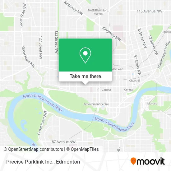 Precise Parklink Inc. map