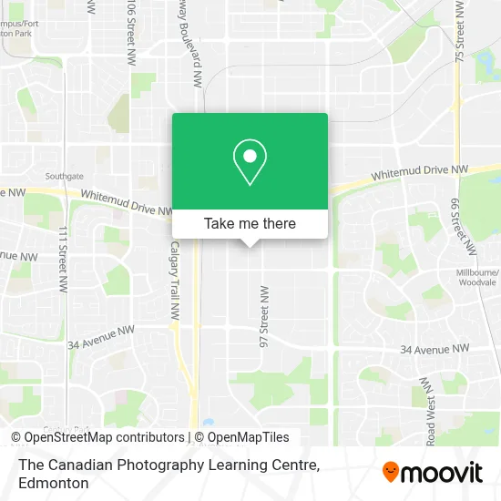 The Canadian Photography Learning Centre map