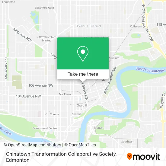 Chinatown Transformation Collaborative Society map