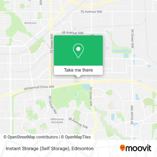 Instant Storage (Self Storage) map