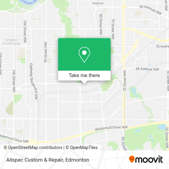 Allspec Custom & Repair map