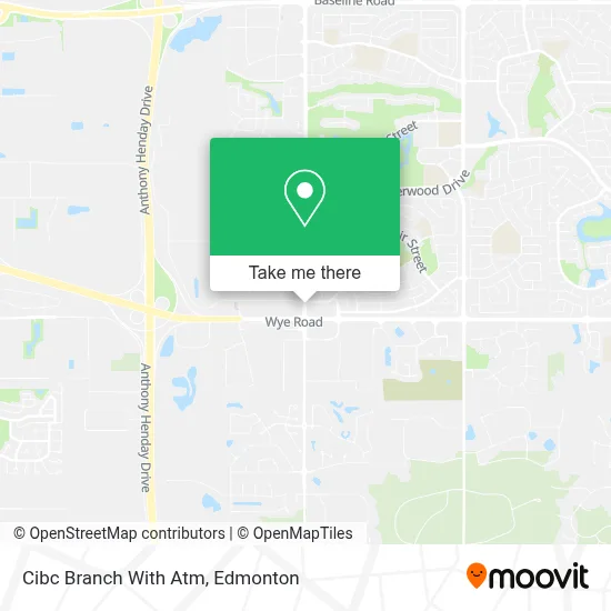 Cibc Branch With Atm map