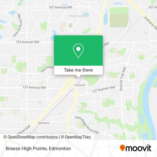 Breeze High Pointe map