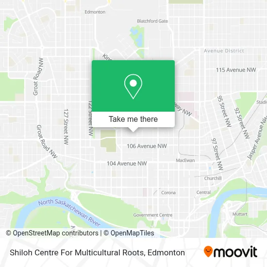 Shiloh Centre For Multicultural Roots map