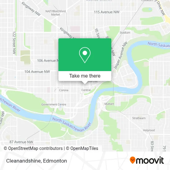 Cleanandshine map