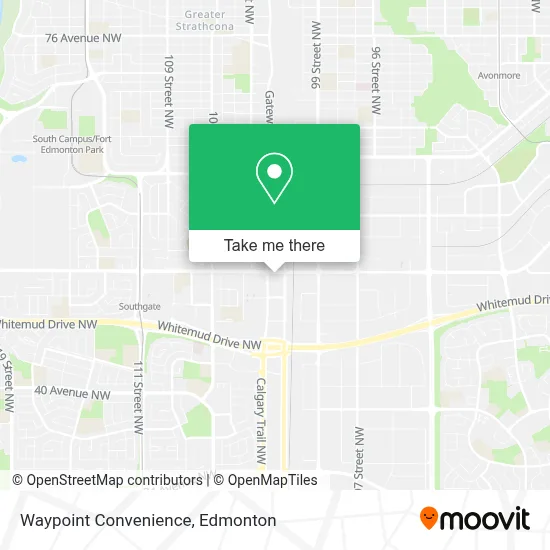 Waypoint Convenience map