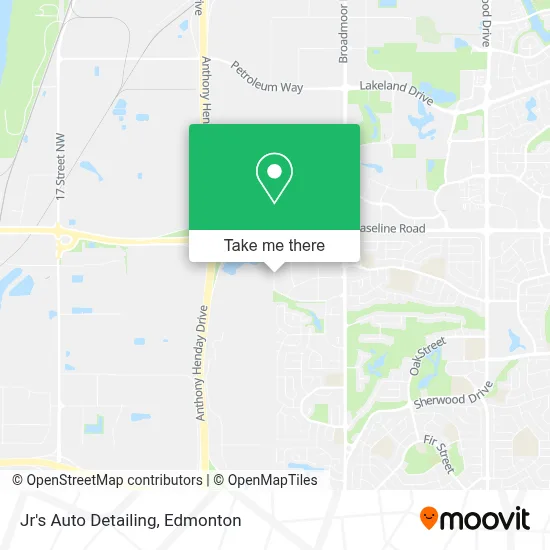 Jr's Auto Detailing map