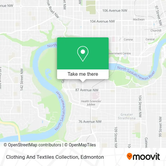 Clothing And Textiles Collection map