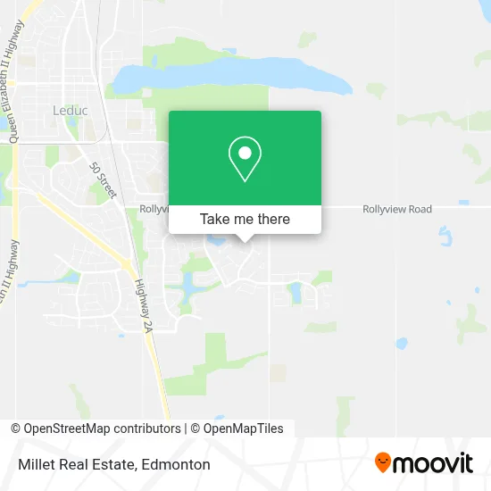 Millet Real Estate map
